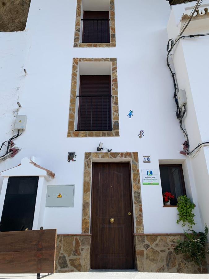 הוילה Setenil De Las Bodegas Casita En El Tajo מראה חיצוני תמונה